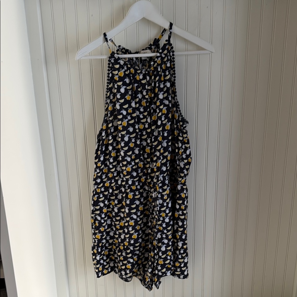 LOFT Fruit Print Halter Neck Romper - Picture 2 of 8